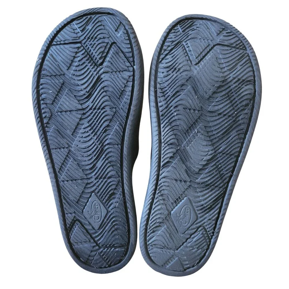 Chaco Youth Summer Rainbow Tie‎ Dye Slide Sandals 4 CHILLOS